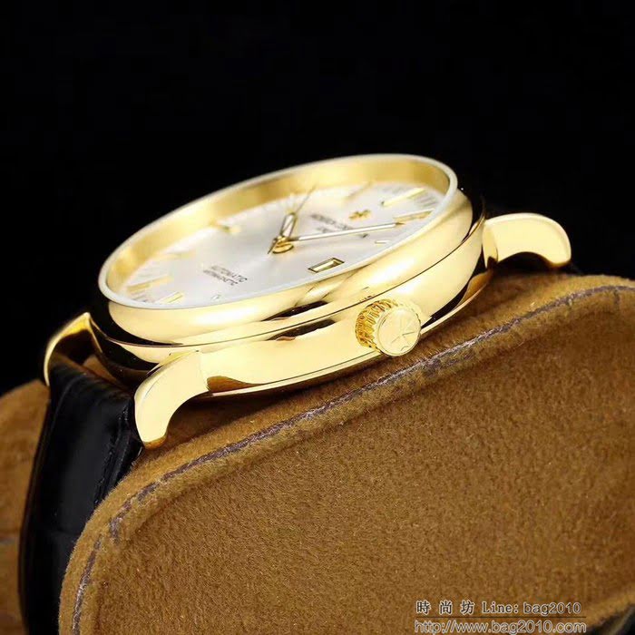江詩丹頓 Vacheron Constantin YG廠 2019首發新款 縱橫升級版 821A零返修機芯 超強夜光 深度防水 男士腕表  wssb5045